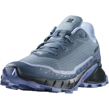 Salomon Alphacross 5 Damen Trailrunningschuhe, Starker Grip, Anhaltender Komfort, Vielseitige Performance, Bering Sea, 40 im Sale